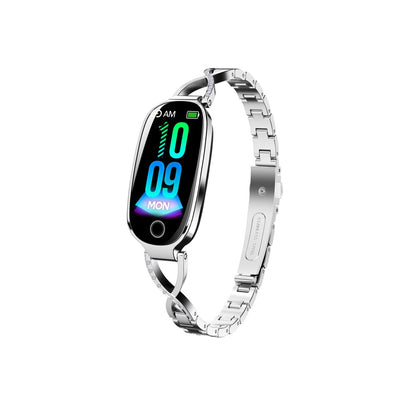 Bearscome Blood Sugar Blood Pressure monitoring Luxury Diamond Design Fashion Smartwatch