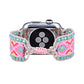 Boho style nylon woven watch strap