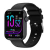 BEARSCOME SmartWatch With Heart Rate Blood pressure Blood Oxygen Sleep Tracking Sports Modes - Black