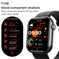 BEARSCOME 2025 Heart rate Blood pressure Bluetooth sports smartwatch