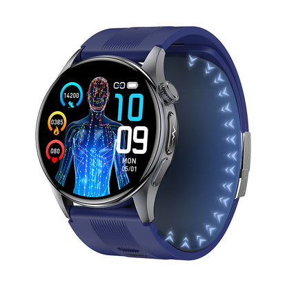 Bearscome Max 6 High-end Flagship Air Pump Blood Pressure ECG Blood Sugar Blood Oxygen Monitoring SmartWatch