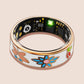 Bearscome R10 Colour Enamels Blood Sugar Blood Pressure Blood oxygen Sleep Monitoring Waterproof Smart Ring