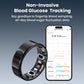 Bearscome V8 High-end Flagship Blood Glucose ECG/EKG Blood Pressure Monitoring AI Health Analysis Smart Ring