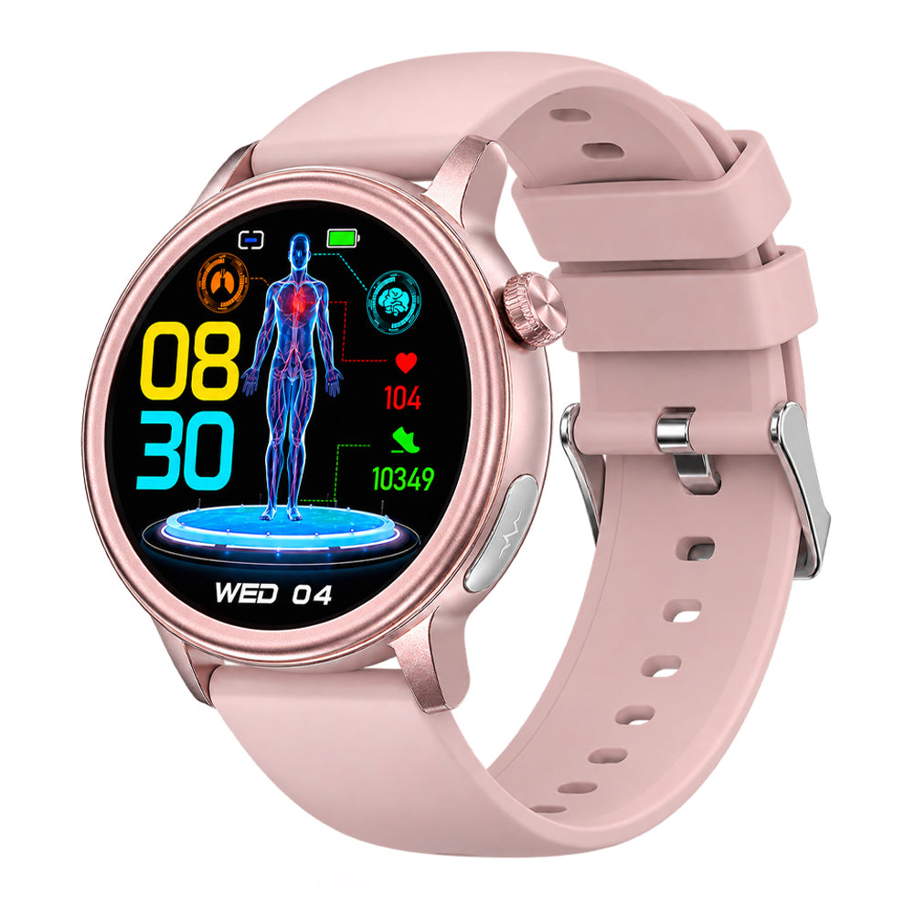 BEARSCOME PRO 7 ECG Blood Sugar 30s Intelligent Micro Examination Blood oxygen Monitoring Health Smartwatch