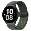 Nylon Woven Magnetic Watch Strap 18/20/22mm - Army Green