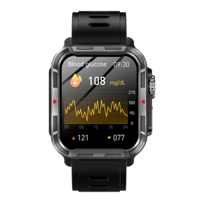 BEARSCOME VEE PRO Rugged Sports Smartwatch for Body composition /ECG/ Blood sugar/Blood pressure/heart rate monitoring