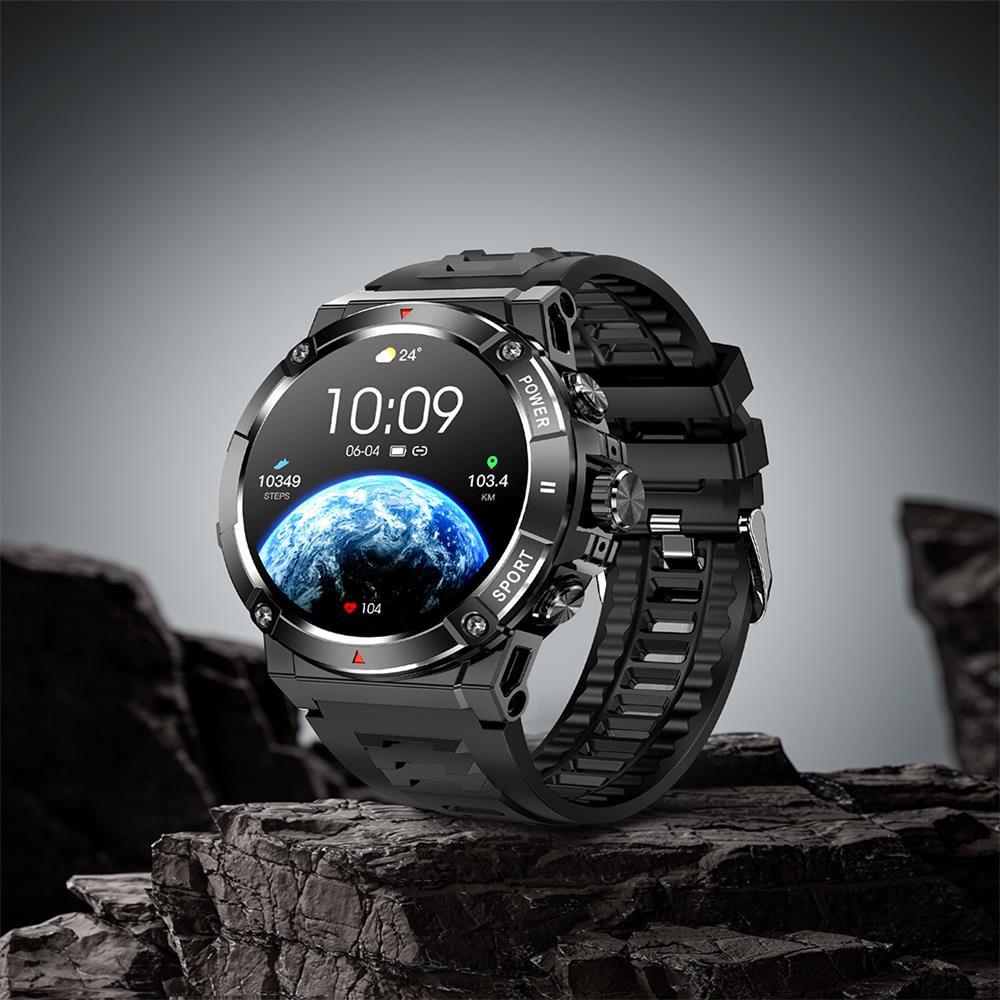 BEARSCOME MIX 3 GPS COMPASS 1.43'' AMOLED SCREEN 4GB Memory OFF-LINE MAP BLOOD OXYGEN SLEEP MONITORING MULTIPIE SPORTS MODES SMARTWATCH