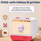 AI Voice Sticker Maker for Kids, Mini Inkless Thermal Printer, Portable Label Maker Machine Box for DIY Crafts
